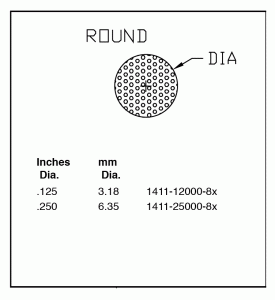 metallized fabric woven nylon cover wrapped over a foam core and provides superior EMI shielding and compression.