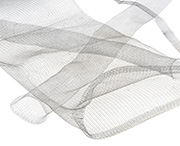 MAJR Products’ EMI shielding mesh tape (1000 Series), available in variable sleeve diameters and mesh widths