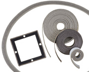 MAJR Products’ mesh combo EMI gaskets, available in several material combinations