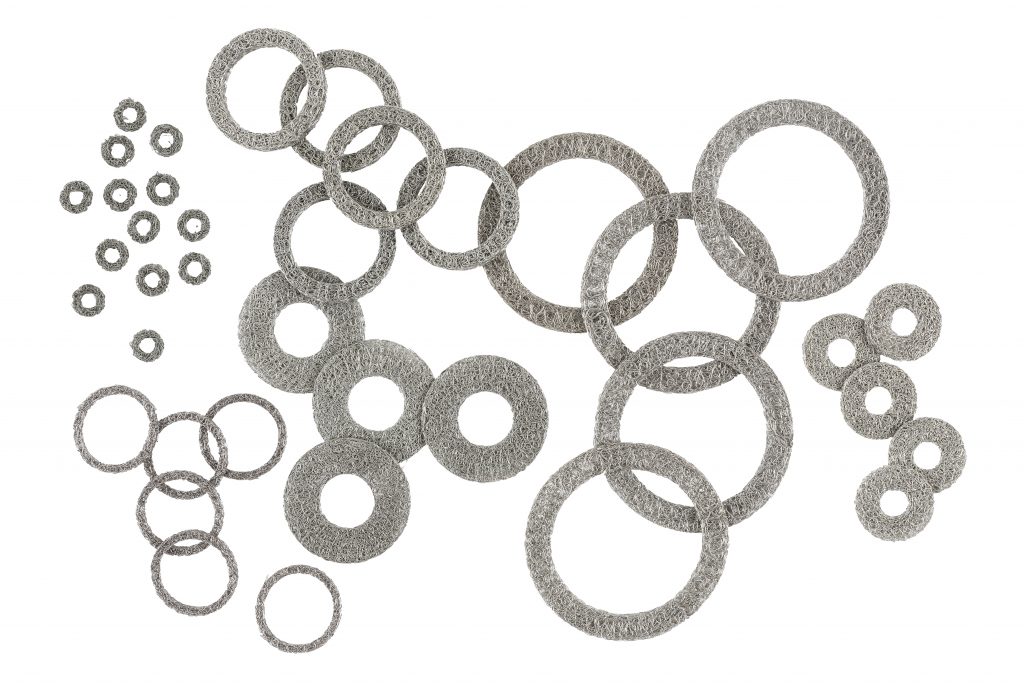 MAJR Products EMI/RFI wire mesh grounding washers