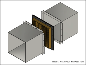 3036 Between Duct Installation