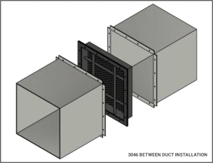 3046 Between Duct Installation