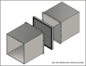 3031 Between Duct Installation