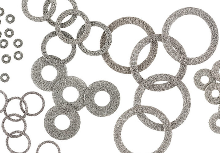 MAJR Products EMI/RFI wire mesh grounding washers